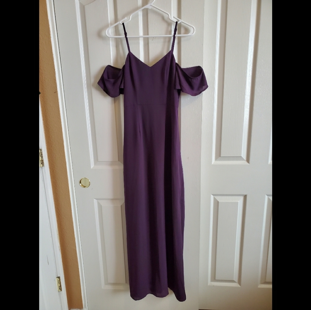 Purple dress